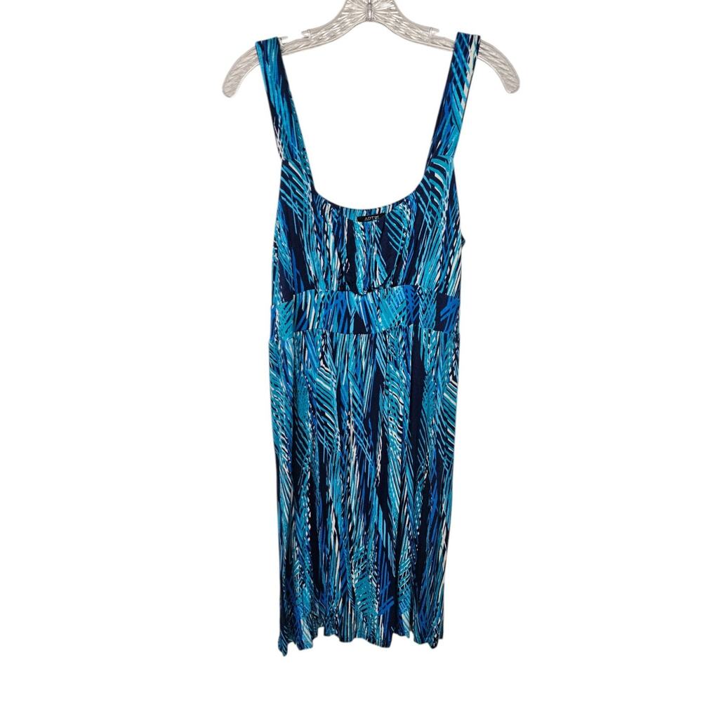 Apt 9 Women Y2K Preppy Babydoll Dress Size L Abstract Artsy Stretch